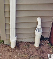Installing An Interior Bat Drain In Ohio Dry A Wet No Freeze Bat Drain Discharge Line In Cairo