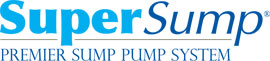 Logo for our SuperSump® Pump System, available in Vancouver and other parts of OR