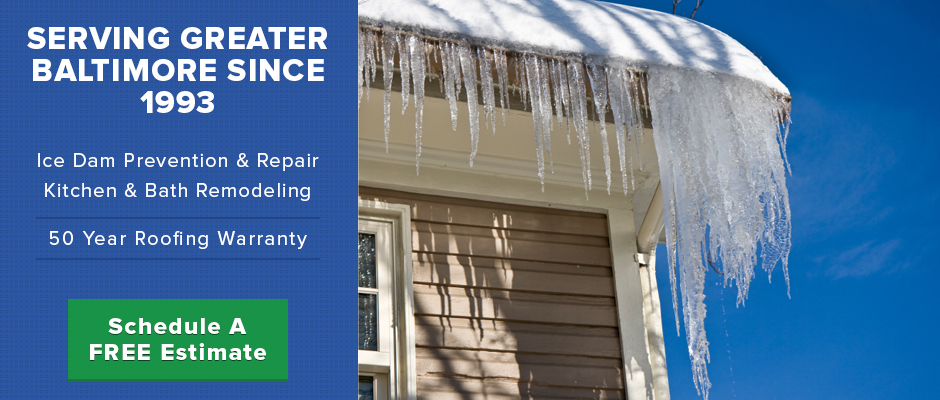We are the Maryland Ice Damming Experts! We are the Maryland Ice Damming Experts!