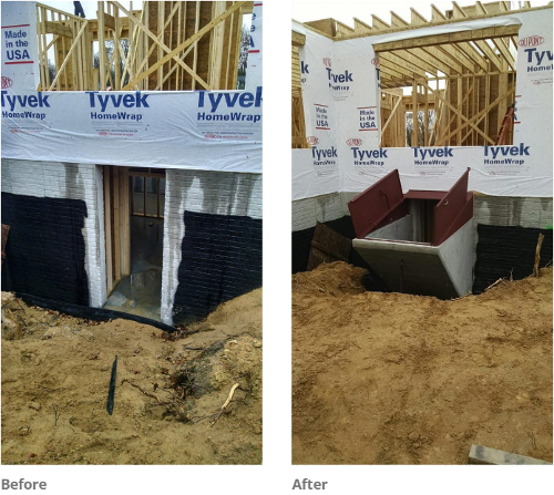 Before and After Cellar Door New Construction New Construction Before and After
