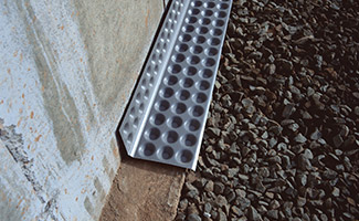 New Foundation Construction Drainage System | CactusBoard Footing