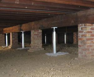 Sagging Crawl Space Repair Near Knoxville Chattanooga