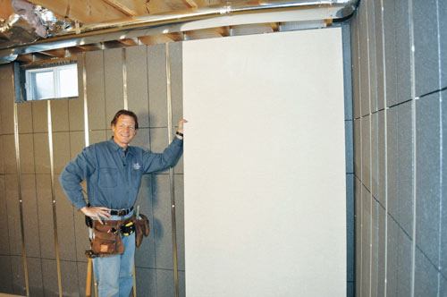 Insulated Wall Panels for the Basement | Rigid Foam ...