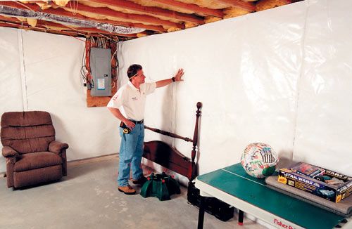 Cleanspace Basement Finishing Wall Encapsulation System