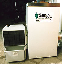 basement dehumidifier sanidry dehumidification basements dehumidifiers xp crawl spaces solutions powerful dry conventional systems sani efficient upright energy control ct