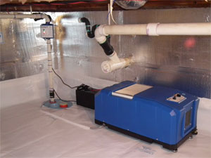 Kansas City Mo Wet Bat Waterproofing Company Crawl E Crawl E Encapsulation In Kansas City