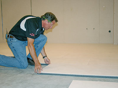 ThermalDry™ Basement Flooring System | Basement Systems