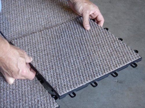 TheramlDry™ Carpeted Basement Flooring - Mold &amp; Waterproof ...