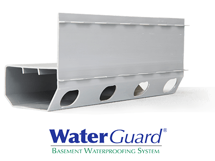 WaterGuard® Interior Basement Drainage System