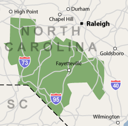 Our North Carolina Service Area