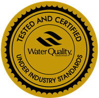 Water Quality Association Gold Seal certified product