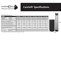 CareSoft Softener System Specs