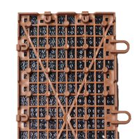 Raised peg design on bottom of ThermalDry plank