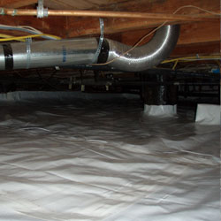 The CleanSpace Crawl Space Vapor Barrier System