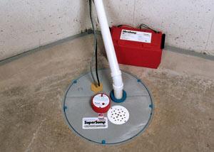 Crawl Space Sump Pump System