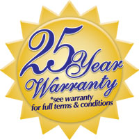 25 Year Limited Warranty