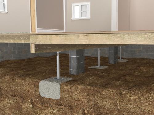 Crawl Space Joist Repair By Greater Pittsburgh Foundation