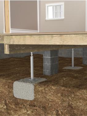 Crawl Space Joist Repair By Greater Pittsburgh Foundation