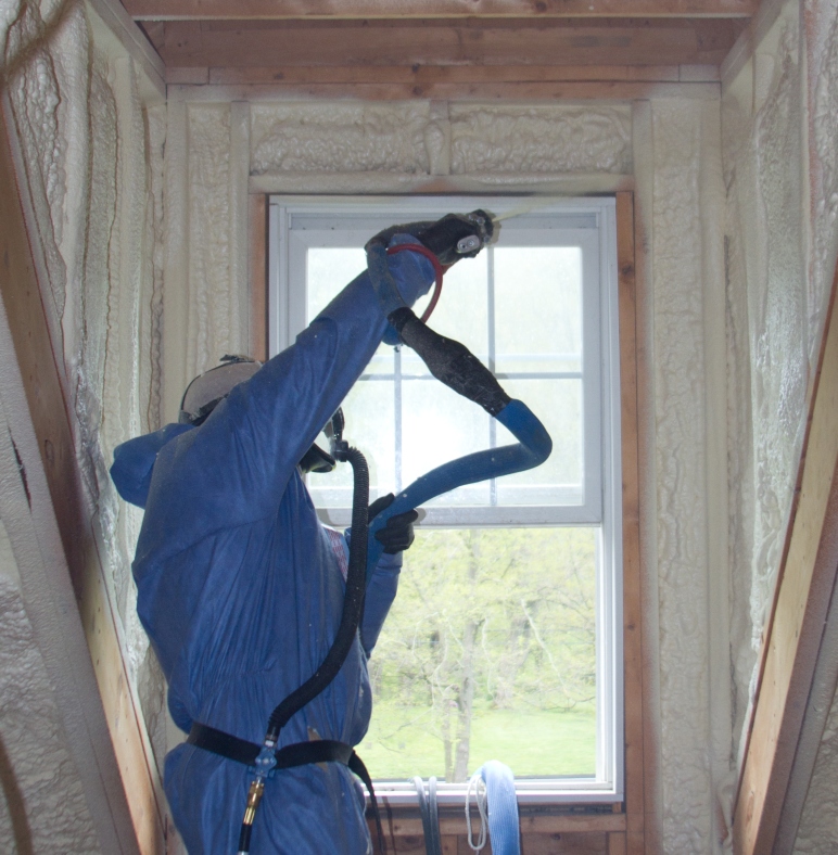 Attic Roof Insulation Near Albany Kingston New Paltz Spray