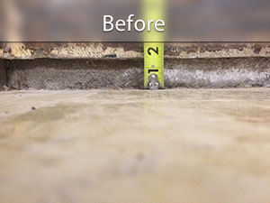 Slab Floor Leveling Crack Repair Polylevel System