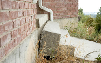 Sinking Concrete Patio Stoop Repair Polylevel