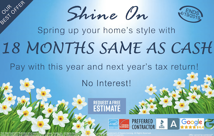 Spring Savings - Window & Shingle Trade In