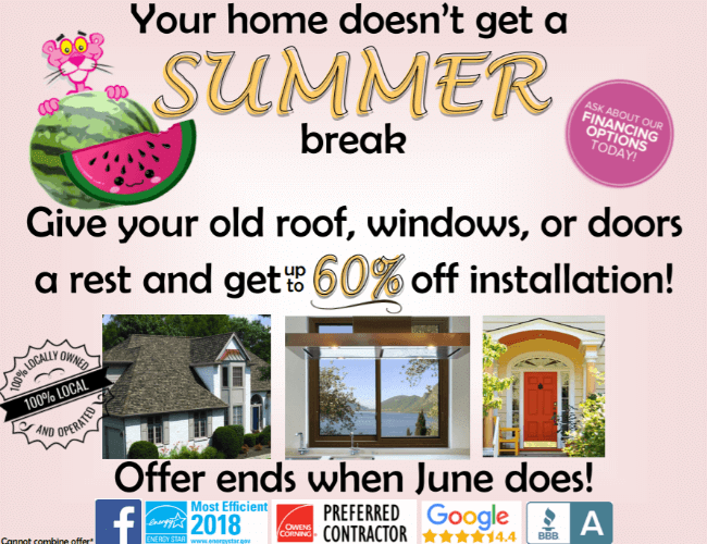 Spring Savings - Window & Shingle Trade In